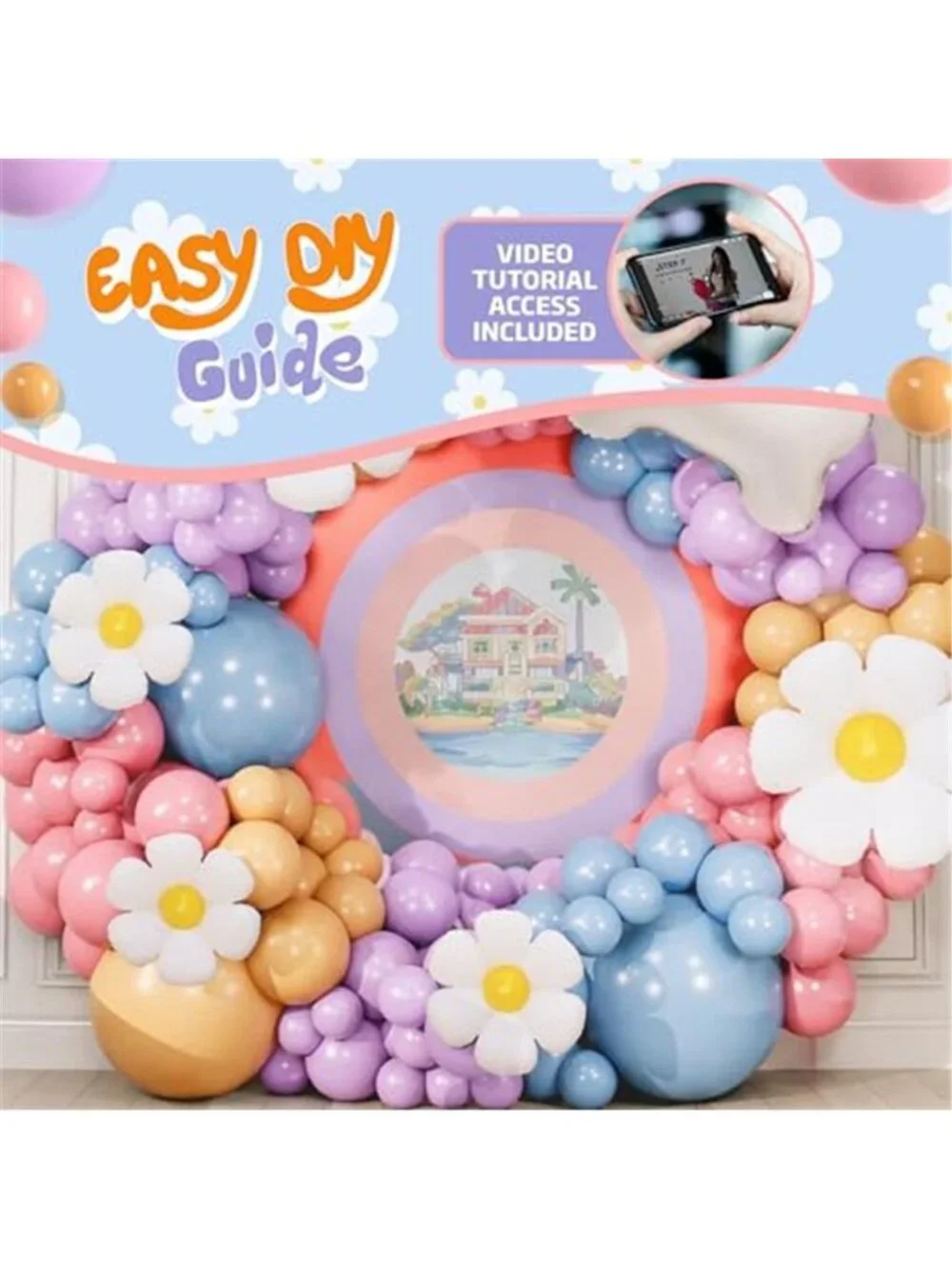 Blue Balloon Garland Kit Puppy Birthday Party Decorations Balloon Arch DIY